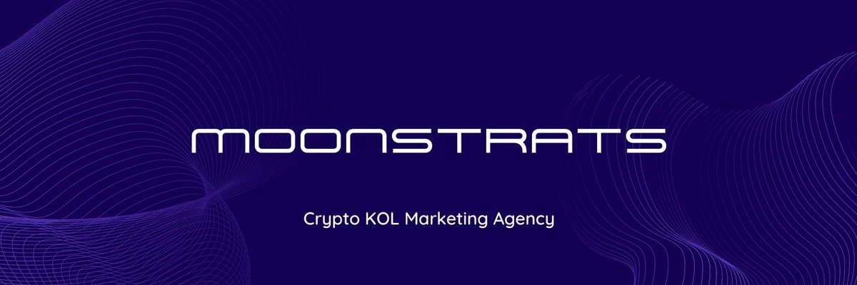 MoonStrats's tweet image. Welcome to MoonStrats, the Crypto KOL Marketing Agency! 

Our mission: elevate crypto projects marketing to new heights with our superpowers. Stay tuned for innovative strategies and unstoppable growth! 

#CryptoMarketing #MoonStrats #Crypto