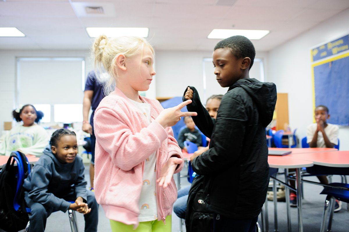 Thanks to <a href="/DjJohnQ/">Dj John Q</a>, students in our Literacy &amp; DJ summer camp at <a href="/McFerranPrep/">McFerran Preparatory</a> have been learning about the history of Hip-Hop and how to spin the 1s and 2s. Today was the last day of camp for the week before the holiday, but students will start back learning on Monday!