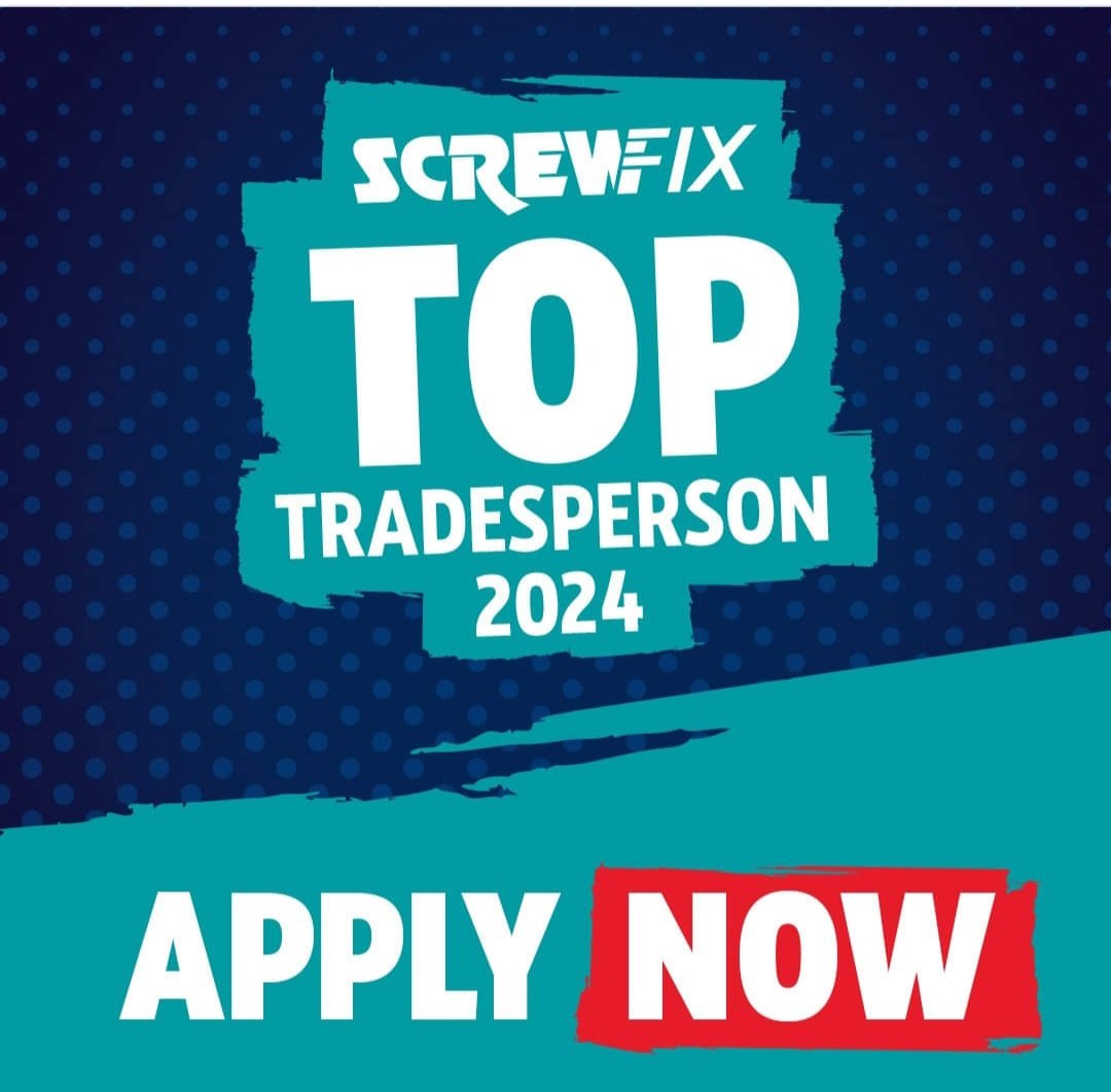 #screwfix #trades #electricians Apply today get confirmation next day delivery