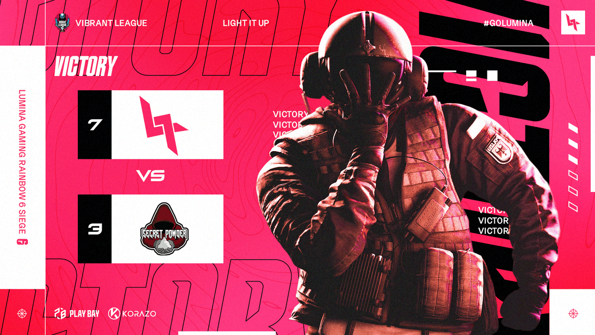 LuminaGamingorg's tweet photo. . @VIBRANT_League and we win our match swiftly against #secretpowder - GG!
Last match of the group stage will be against @SoulsHeartOff ⚔️ https://t.co/MsKsXDW38q