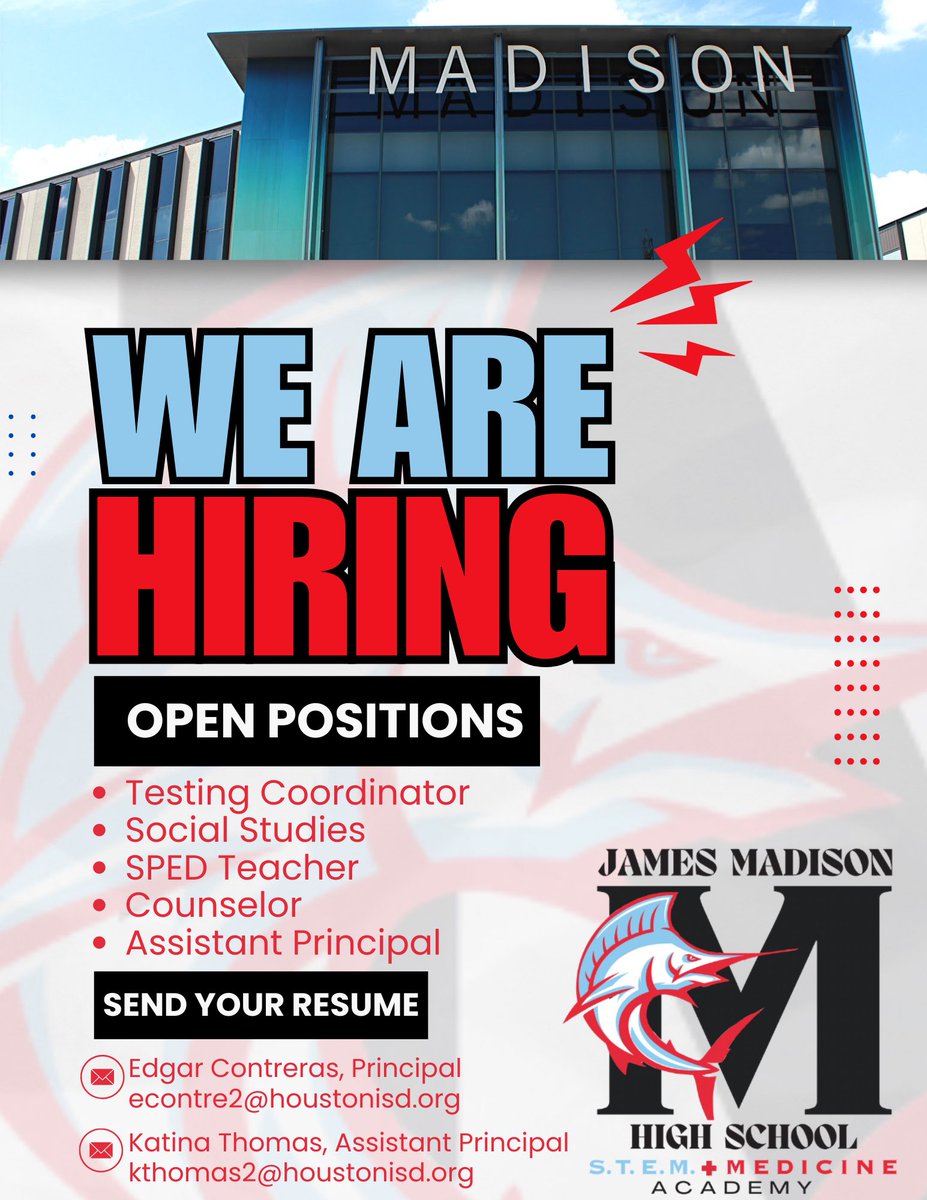 We are hiring!!  5 positions left!  If interested, feel free to contact us.