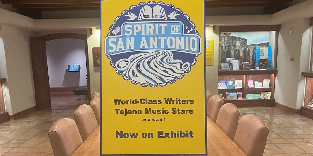 TheWittliff's tweet image. Now open! "Spirit of San Antonio" is our newest literary exhibit on display. See what San Antonio creatives have to offer. With music and literature, there is something for everyone! #TXST #TheWittliff #AlkekLibrary