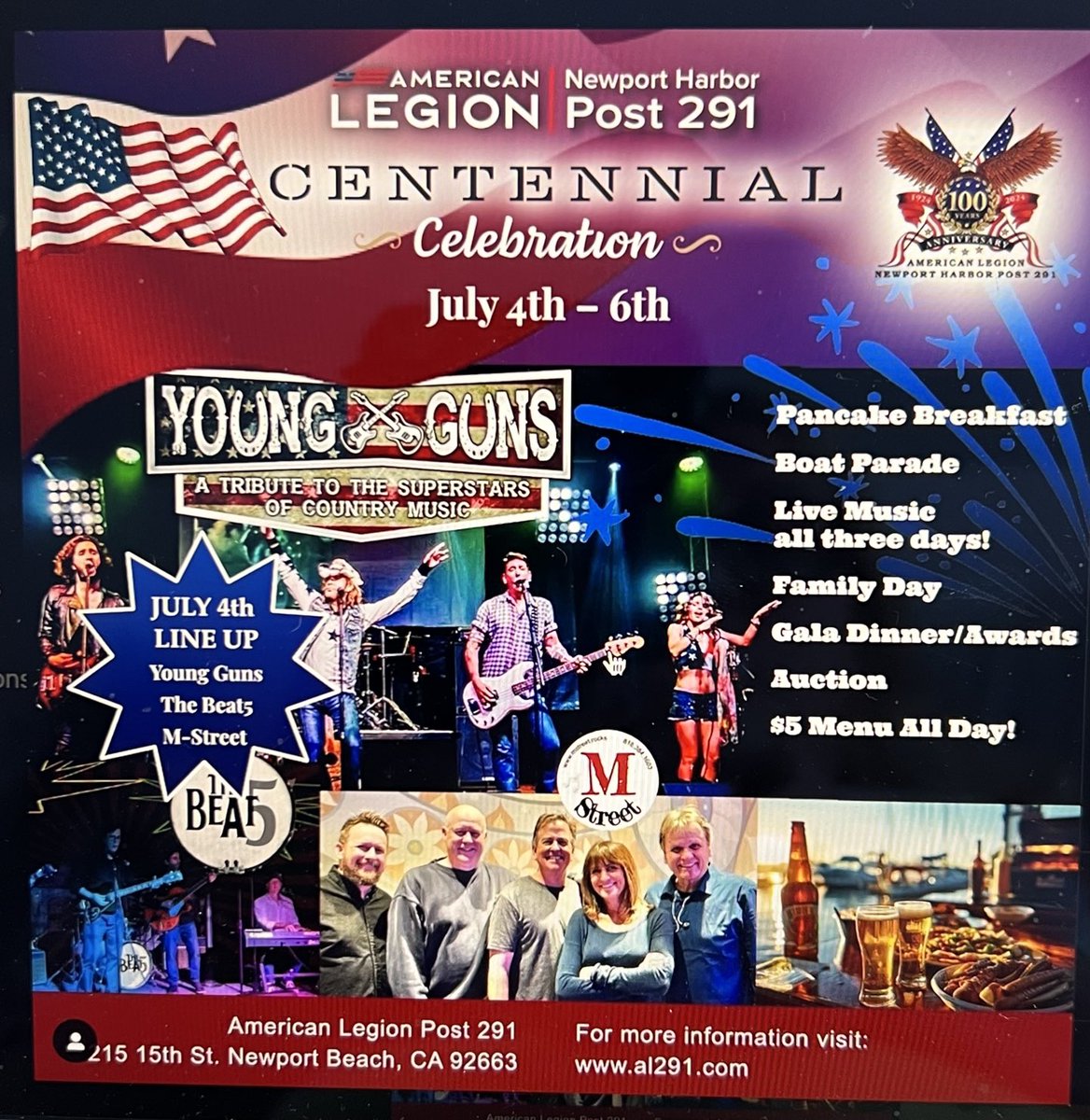 Honored to be producing the Silent Auction for The American Legion in Newport Beach! Please come out and support our Veterans 🇺🇸🇺🇸🇺🇸