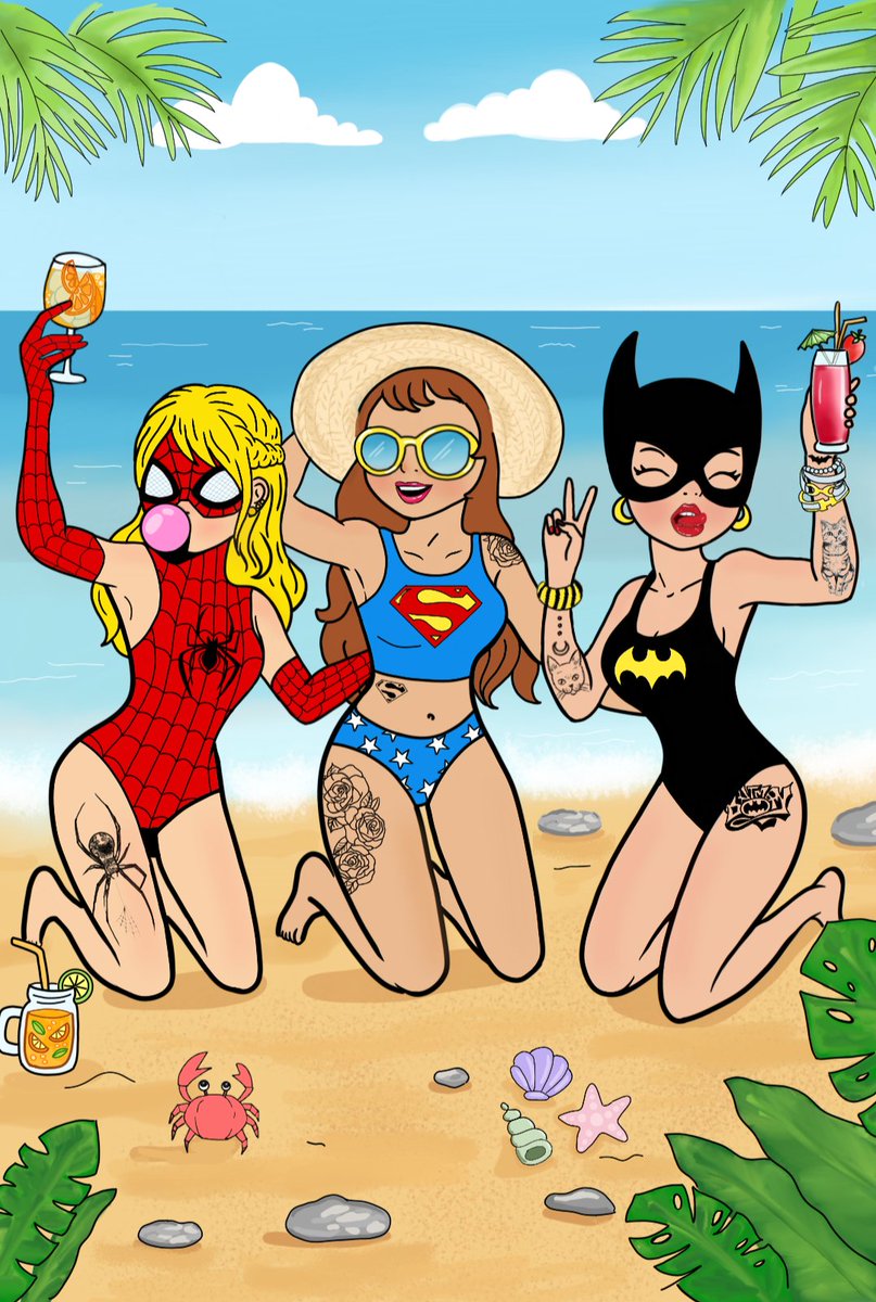 Good night 
&amp;
🥂🍒SOLD🍒🥂

Thank you lovely <a href="/FaezehRahimi15/">Faezeh</a>
for collecting "Happy Summer" 🦀🌊🌴
I'm really thankful dear 🥰❤️

objkt.com/tokens/KT1VvYv…

#nftcollectors #nftcommunity #NFTartist #nftarts