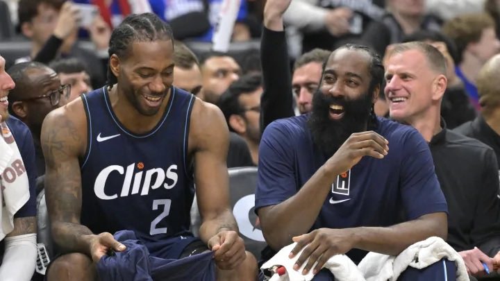 Kawhi Leonard and James Harden stats without a co star in 2023-24:

KL: 26.4 PPG/7.2 RPG/4.0 APG, 62.9 TS (11 Games) 

JH: 20.9 PPG/5.8 RPG/10.1 APG, 61.1 TS (14 Games *didn’t count playoffs)