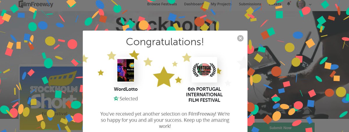 Wordlotto's tweet photo. WordLotto selected at the 6th Portugal International Film Festival. Watch it on the 4th and declare your independence from the WordMeter.
https://t.co/Rh9BPSuonh
#youtubevideo #youtubechannel #youtubewebseries #youtube #youtubecomedy #youtubehumor https://t.co/DO21aityFa