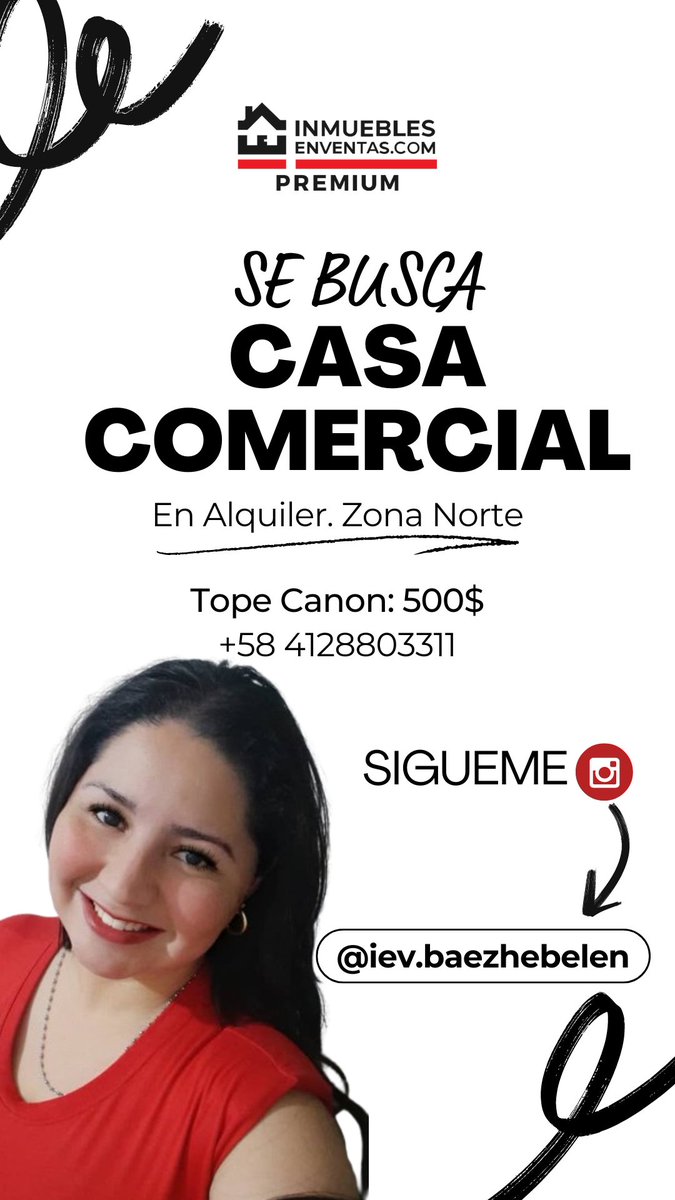 hebvanessa's tweet photo. Solicito Casa en Alquiler para uso comercial con buena ubicación 
Zonas : Zona Norte 
Centro de Valencia 

Para Instituto de Idiomas 

Presupuesto hasta 500$ 

𝗛𝗲𝗯𝗲𝗹𝗲𝗻 𝗕𝗮𝗲𝘇
Agente Asociado 
Inmuebles en Ventas
🅟🅡🅔🅜🅘🅤🅜
04128803311

#Carabobo #Valencia #inmuebles https://t.co/Gyqnm2eKpV