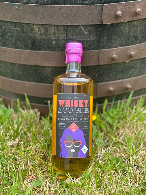 𝗡𝗘𝗪 𝗥𝗘𝗟𝗘𝗔𝗦𝗘!

Killowen Distillery and Whisky a Go Girl collaborate on Single Cask Release.

After aging for 5 years in an ex-bourbon cask, this Cooley-born Irish Single Malt made its way to Killowen Distillery where it was transferred into an ex-peated Irish Whiskey