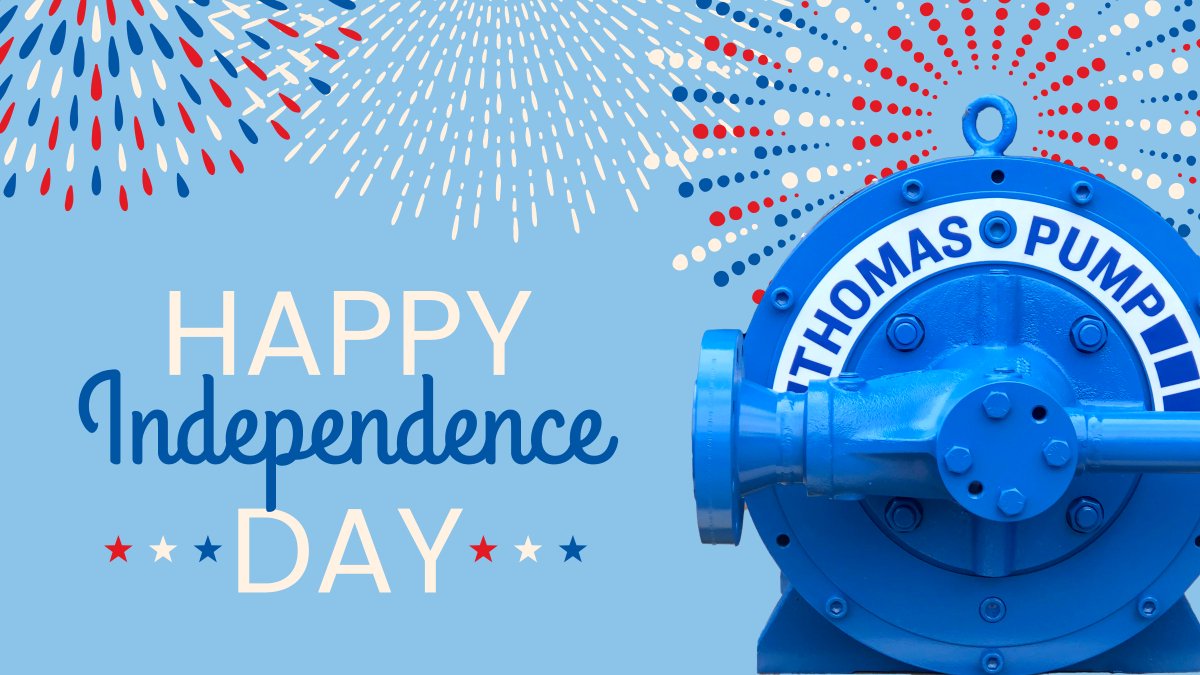 🇺🇸 Happy 4th of July from Thomas Pump! 🇺🇸

As we celebrate Independence Day, we honor the principles of freedom and innovation that drive our nation forward. Wishing everyone a safe and joyous holiday filled with reflection and celebration.

#IndependenceDay #ThomasPump