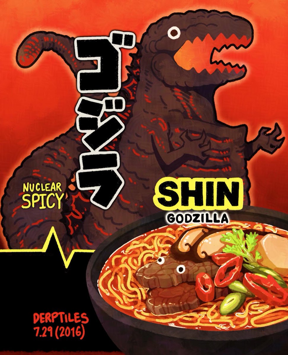 derptiles's tweet image. Very spicy noodle! 🍜