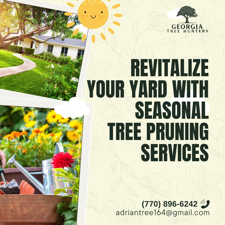 HuntersTre76383's tweet photo. Keep your trees in top shape with seasonal pruning from Georgia Tree Hunters LLC. Our expert arborists ensure your trees are pruned at the right time to promote health, growth, and aesthetic appeal. #TreePruning #LandscapeHealth #GeorgiaTreeHunters https://t.co/7Wl6JznnfU https://t.co/ZpocVZiqQW