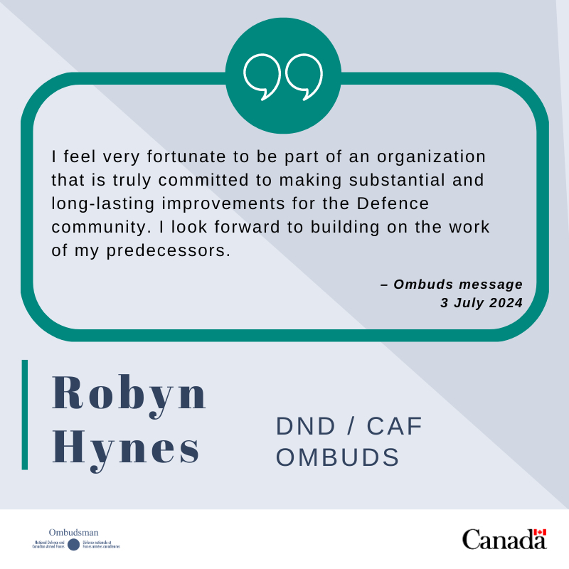 DND/CAF Ombudsman tweet media