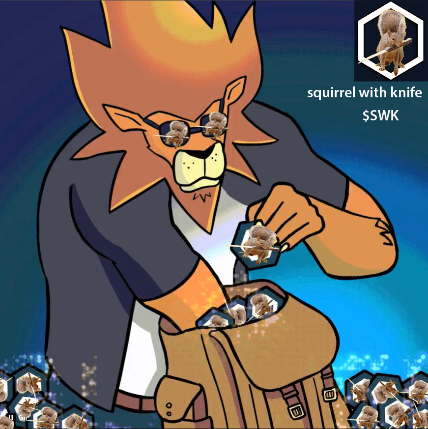 squirrel with knife tweet media