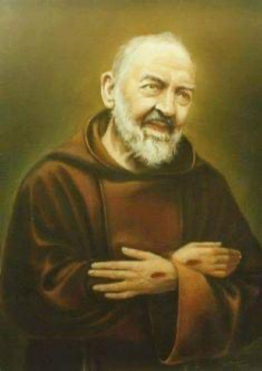 sanpadrepio's tweet image. Hijo , cuanto más dura sea la prueba, mayor será tu bendición ! PADRE PIO