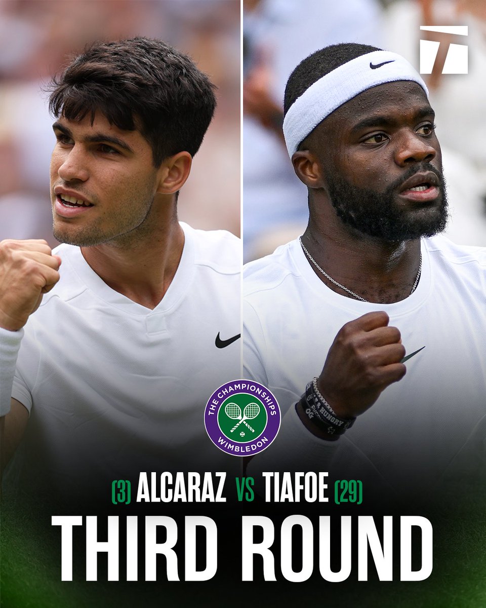 Tennis Channel (@tennischannel) on Twitter photo Guaranteed fireworks for this one 🎆
Can Big Foe take down defending champ <a href="/carlosalcaraz/">Carlos Alcaraz</a>?
#Wimbledon Guaranteed fireworks for this one 🎆
Can Big Foe take down defending champ <a href="/carlosalcaraz/">Carlos Alcaraz</a>?
#Wimbledon