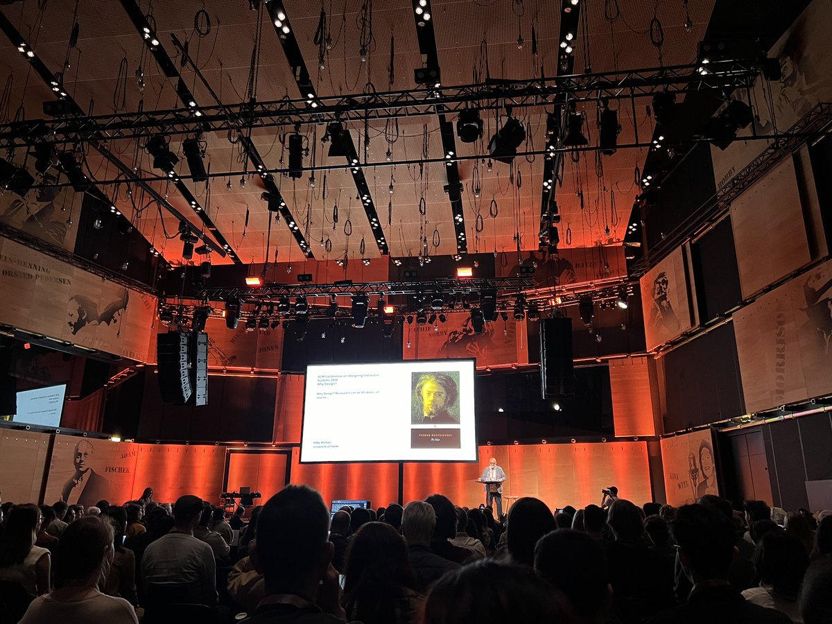 AshaZavin's tweet photo. What a unique opening ceremony at the #DIS2024 conference in Copenhagen, DK! It's been fantastic meeting so many design researchers from the community. I will be presenting my paper on Friday at 9am in the 'Resistance, Methods, and Alternatives' session. Looking forward to it! https://t.co/iJ93cR7Av3