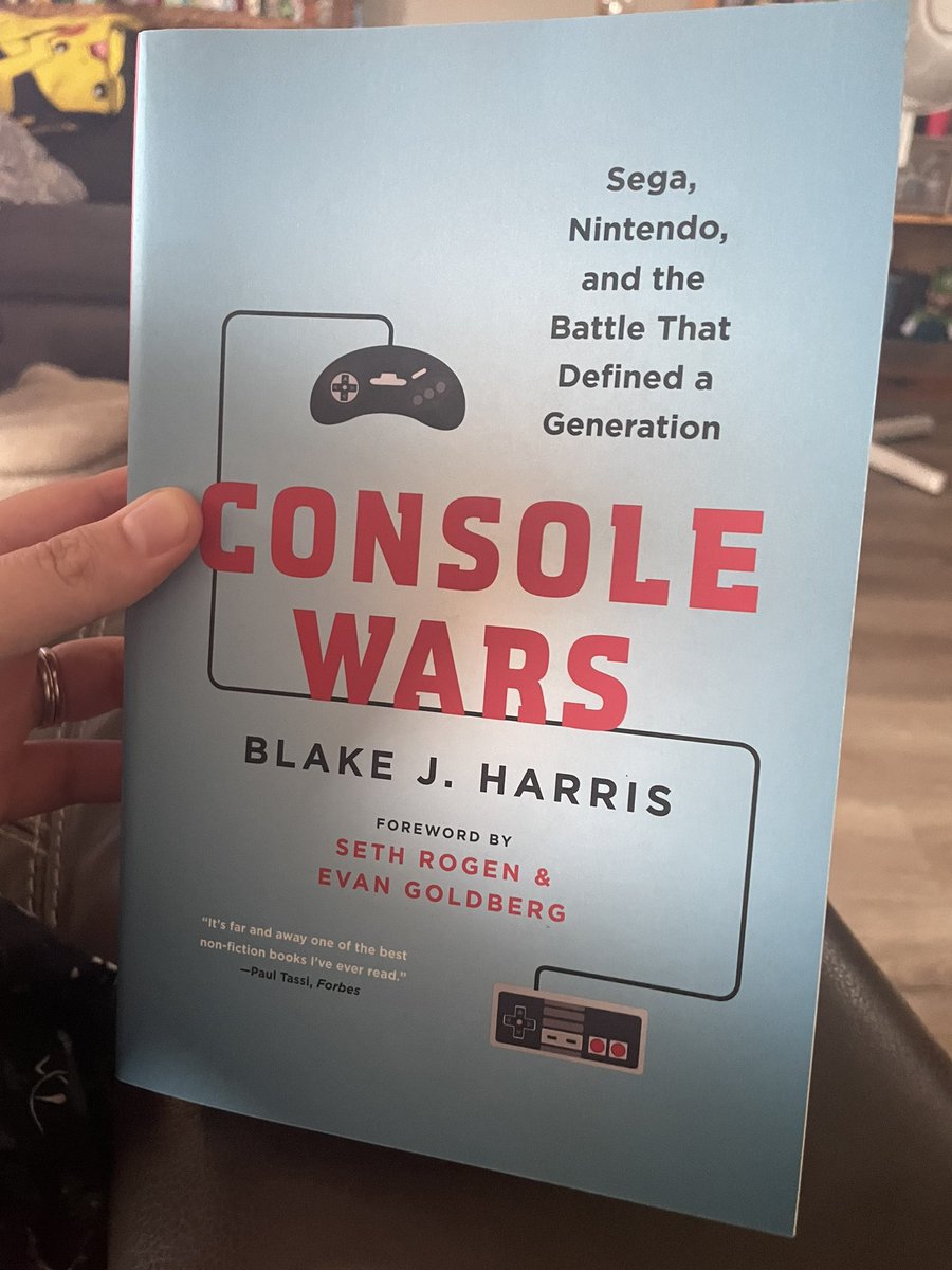 prettymegs_s's tweet image. Mail delivery! Heard good things about this book. Excited to read it! #ConsoleWars