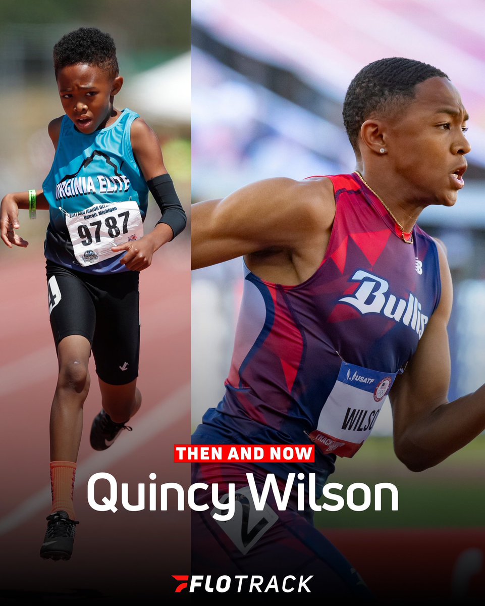 MileSplit US (@milesplit) on Twitter photo Seven years ago, Quincy Wilson was a <a href="/AAUTrackNField/">AAU Track & Field</a> superstar winning Junior Olympic titles as a 9-year-old.
Now as a 16-year-old, heโs off to Paris for the Olympic Games representing Team USA ๐บ๐ธ
#TrackFieldTrials24 Seven years ago, Quincy Wilson was a <a href="/AAUTrackNField/">AAU Track & Field</a> superstar winning Junior Olympic titles as a 9-year-old.
Now as a 16-year-old, heโs off to Paris for the Olympic Games representing Team USA ๐บ๐ธ
#TrackFieldTrials24
