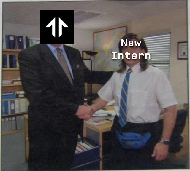 tensor_hq's tweet image. new intern checkin in

expect memes, productivity and brand awareness to 100x