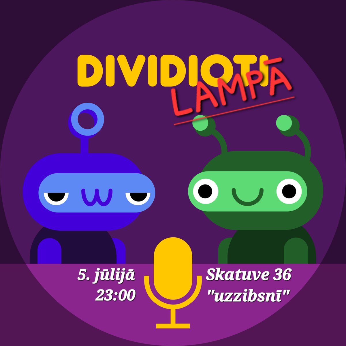 KalvisTroska's tweet photo. Čau!
Tiekamies piektdien Cēsīs mūsu pirmajā live ierakstā!
Būs pirmspusnakts saruna par pēcpusnakts tēmām! https://t.co/0WW4FWNG6v