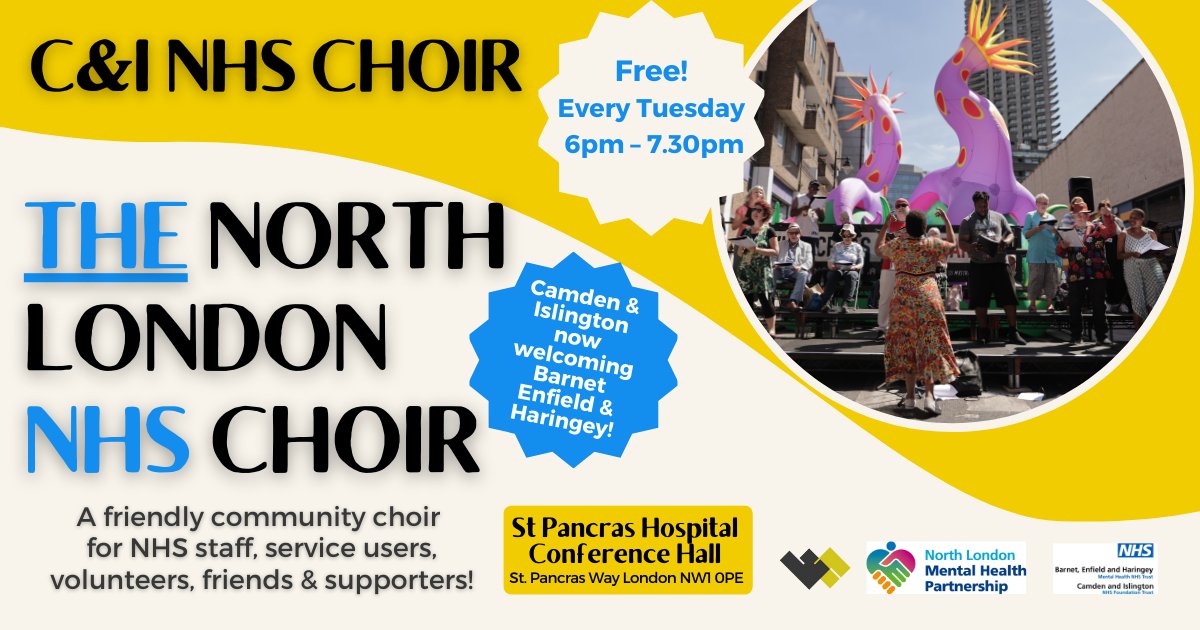 northlondonnhschoir (@nlondonnhschoir) on Twitter photo We're excited about <a href="/WXSParty/">Whitecross Street Party</a> on Sun 14 July - corner of Whitecross St & Errol St at 2.15pm - everyone welcome to this amazing free street art party in the shadow of the iconic Barbican! <a href="/keychangesmusic/">key changes</a> @NLMHP_nhs #Camden #Islington #Barnet #Enfield #Haringey #community #choir We're excited about <a href="/WXSParty/">Whitecross Street Party</a> on Sun 14 July - corner of Whitecross St & Errol St at 2.15pm - everyone welcome to this amazing free street art party in the shadow of the iconic Barbican! <a href="/keychangesmusic/">key changes</a> @NLMHP_nhs #Camden #Islington #Barnet #Enfield #Haringey #community #choir
