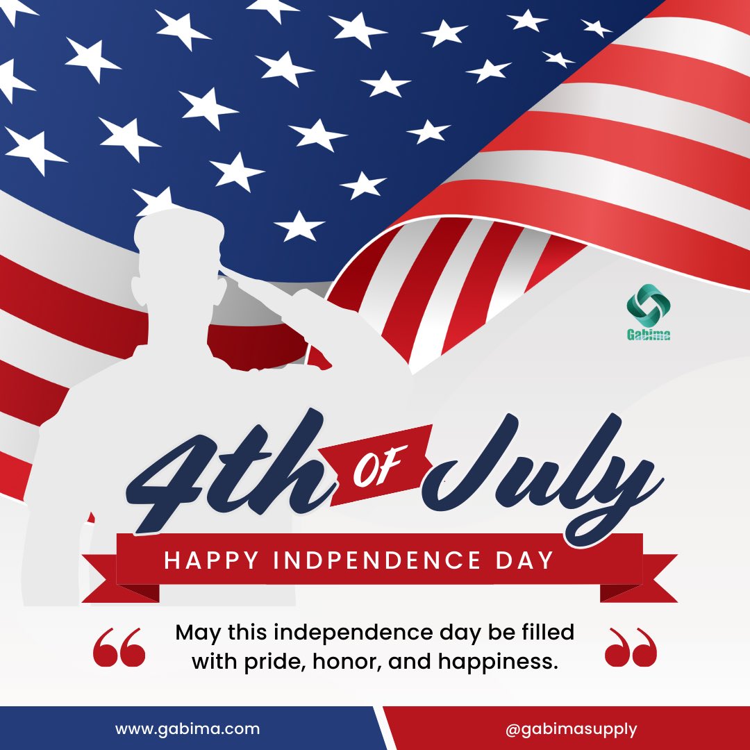 Wishing you a joyful and patriotic 4th of July!