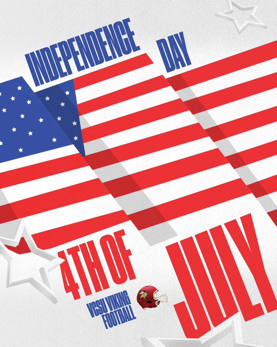 Appreciate it! Happy 4th of July <a href="/VCSU_Football/">VCSU Football</a>