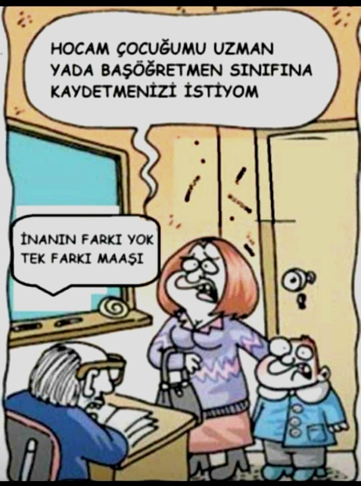 Aynı kıdeme sahip iki ögretmen aynı dersi anlatıyor farklı maaş alıyor. Ücretli, sözleşmeli, kadrolu, uzman, başöğretmen… şeklinde çeşitlenen bir yapı pek çok sorunu da beraberinde getirdi. Çözüm bekliyoruz.
#ÖMKgericekilsin