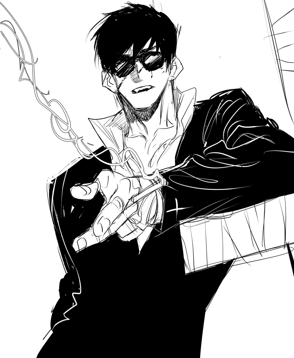 TIGERIED's tweet image. #Trigun #Wolfwood 还是我的委托。