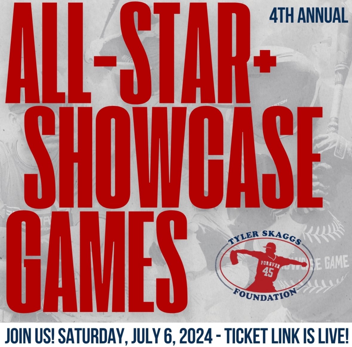 Super blessed to have the opportunity to play in the Tyler Skaggs Foundation Senior All Star game at Jackie Robinson Stadium! Thank you for this opportunity. <a href="/TylerSkaggs45/">Tyler Skaggs Foundation</a>