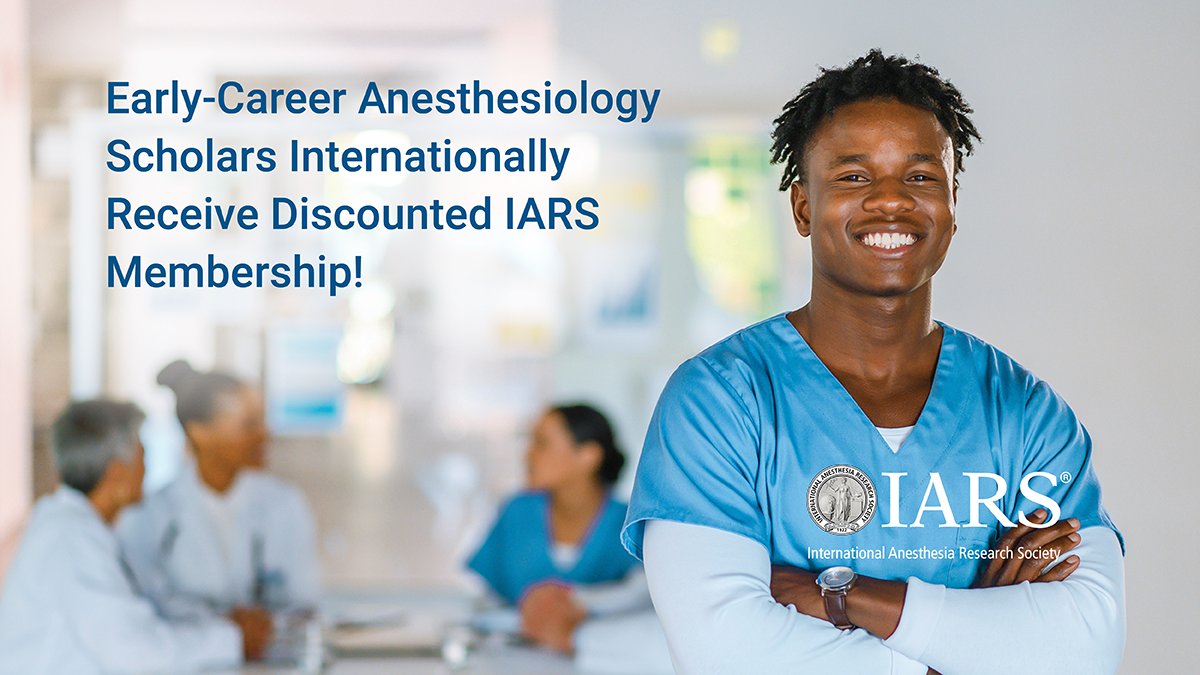 IARS360 (@iars360) on Twitter photo IARS offers discounted membership for early-career #anesthesiology scholars internationally. Join IARS to access vital resources to advance your career! <a href="/eSASAnesthesia/">Early-Stage Anesthesiology Scholars</a> <a href="/IARS_Journals/">Anesthesia&Analgesia</a> ow.ly/EFzI50SuUJ0 IARS offers discounted membership for early-career #anesthesiology scholars internationally. Join IARS to access vital resources to advance your career! <a href="/eSASAnesthesia/">Early-Stage Anesthesiology Scholars</a> <a href="/IARS_Journals/">Anesthesia&Analgesia</a> ow.ly/EFzI50SuUJ0