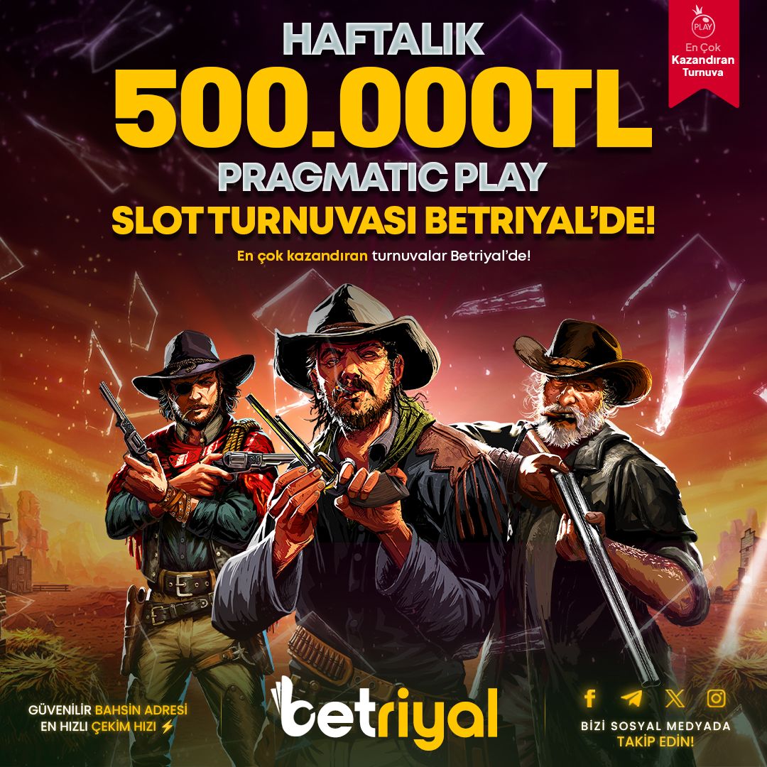RiyalGuncel's tweet photo. 📣 BETRİYAL'DE DEV TURNUVA GÜNLERİ BAŞLADI❗️

✨ Haftalık 500.000 TL Değerinde Pragmatic Play Slot Turnuvası Betriyal'de

➡️ En Çok Kazandıran Turnuvalar için Takipte Kalın❗️

💥 Şimdi Slotlarda şansını sına kazancını Challenge ile katla❗️

🔗Güncel Giriş: https://t.co/ovjOHc7KhS https://t.co/eNdWwhfqJg
