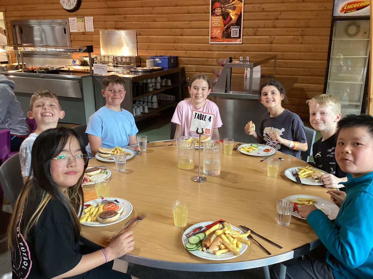 All eating well at Rock UK