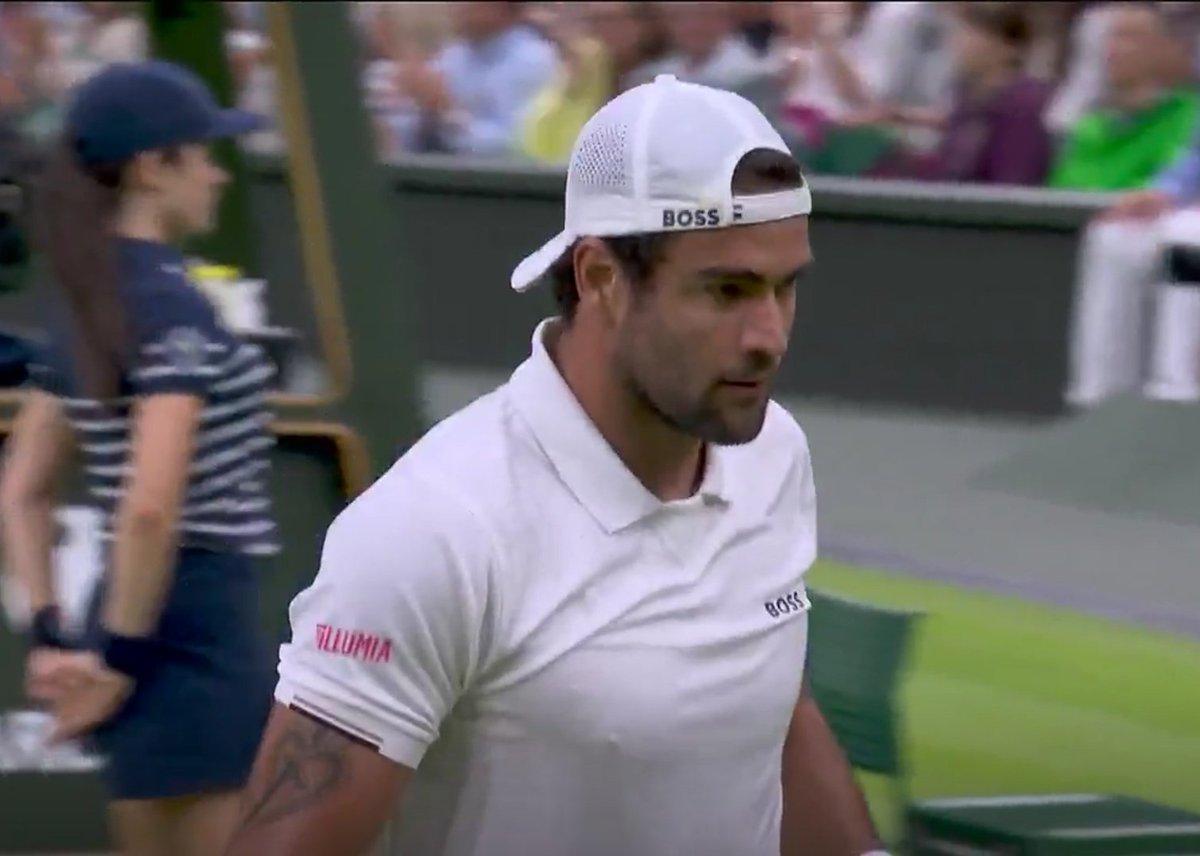quindicizero's tweet photo. Nel terzo game del 2° set Berrettini ha annullato egregiamente due palle break e ora conduce 2-1! https://t.co/jH8NNuujyi