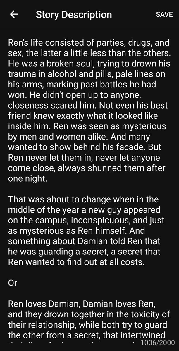 Hey 👋🏼 #booktwt do you like books about #queer characters and the #DarkRomance trope? 
then I might have the perfect book for you. 
wattpad.com/story/37224060…