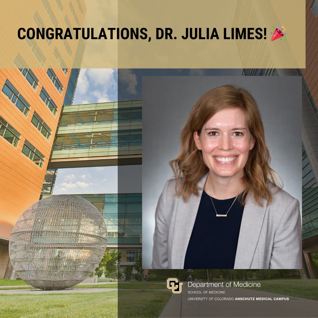 A BIG congratulations to <a href="/juliaelimes/">Julia Limes</a> for officially being appointed the Program Director of the Internal Medicine Residency Program! 🤩🎉 We are excited to see your amazing continued work within the program! #internalmedicine #residency
