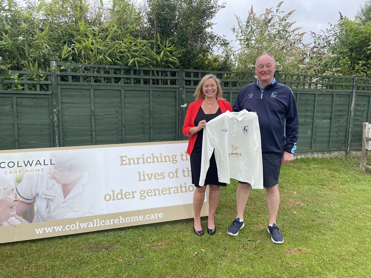 We are absolutely delighted to have signed a 3 year sponsorship deal with <a href="/RotherwoodHC/">Rotherwood Healthcare</a> colwallcarehome.com . Welcome to our great club &amp; to our wonderful village. Kim Berry ( Chairman) &amp; Michelle Hearn (Home Manager)