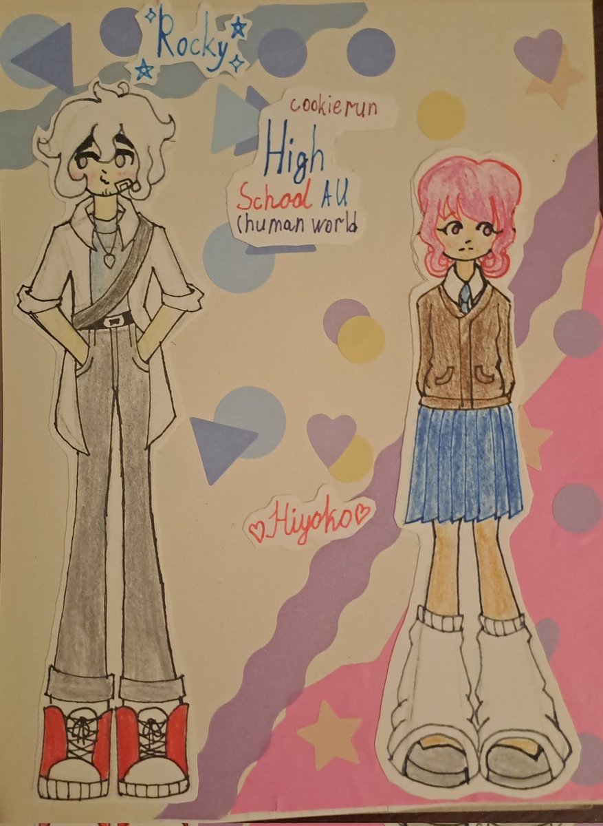 1_0ari0_1's tweet photo. Some #ocxcanon drawing (and hs au) #cookierunoc #oc #mapleguni #RoyalRock https://t.co/zDb7F3rzRT