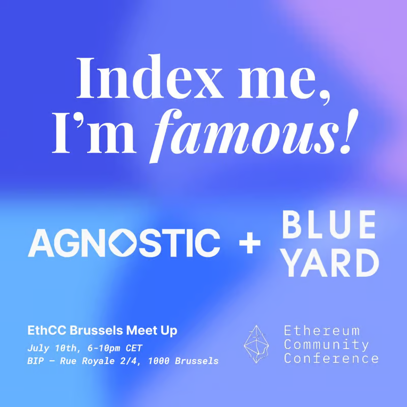 DidierFranc's tweet photo. Hey everyone, 

Get ready for an incredible event at EthCC! Join us for a fantastic time, grab a drink, and immerse yourself in the latest updates of #Agnostic  (@agnosticeng). 

You don't want to miss out! 

Check out all the details at https://t.co/wtD7cx3CV7

#ethcc #ethcc2024 #ethereum #brussels #event