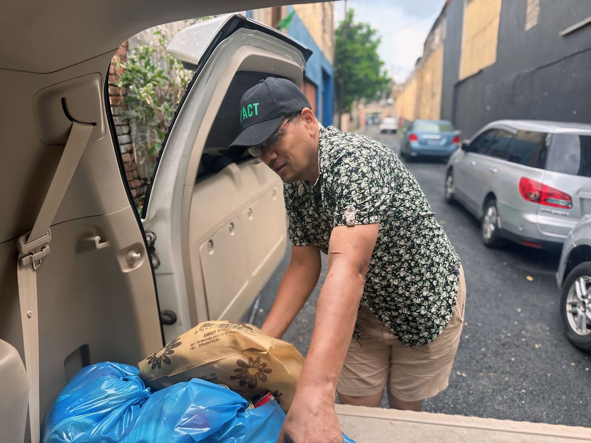 DWilliams_Ja's tweet photo. Our care package and tarpaulin distribution to the elderly, disabled, and most vulnerable has commenced. We will continue distribution post-Beryl. https://t.co/p2sVCZqeUy