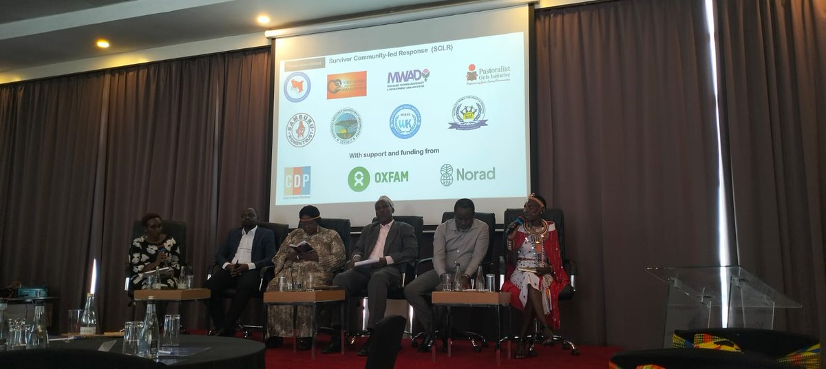 SamburuWtrust's tweet photo. SWT and AHN partners attended the SCLR National Showcase, exploring its community impact. Success stories highlighted project outcomes, emphasizing the importance of innovative approaches to address grassroots vulnerabilities. https://t.co/uOvP982n4F