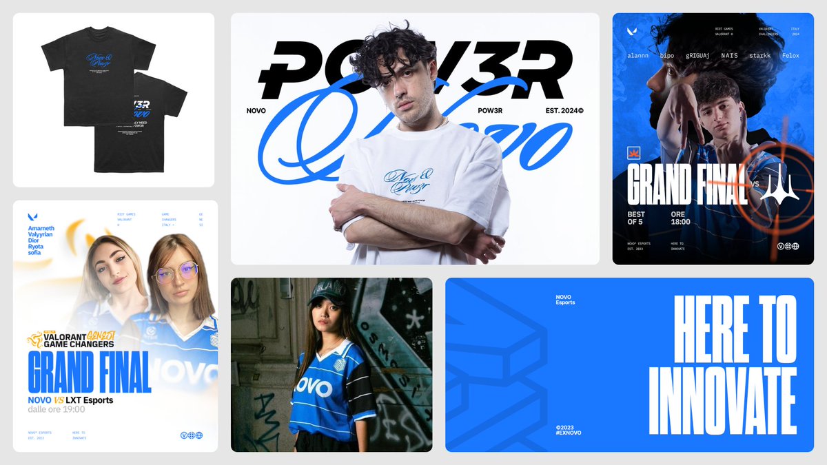 🇮🇹 Dopo 9 mesi di lavoro come designer per <a href="/NOVOEsports/">NOVO Esports</a> si interrompe la mia esperienza con il team. Un grosso in bocca al lupo per il futuro insieme al "big boss" <a href="/POW3R_GC/">Giorgio POW3R Calandrelli</a> ⚡️

Da oggi sono disponibile per progetti o collaborazioni (anche full-time), DM aperti!

Retweet ♻️❤️