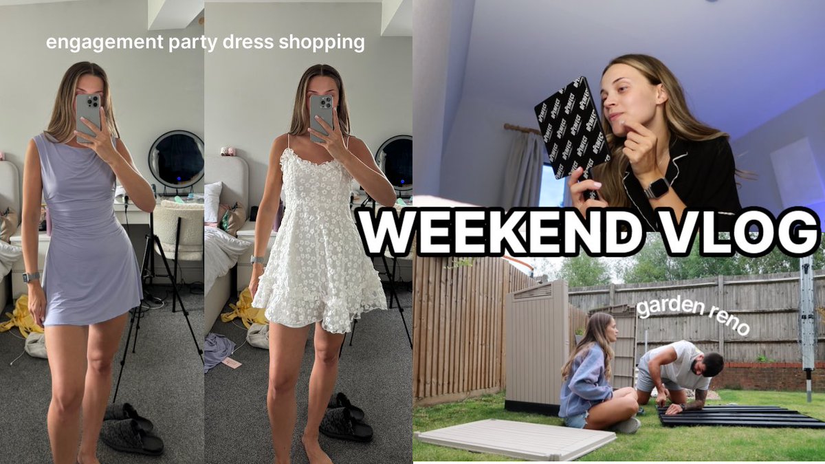 FIRST VLOG BACK AT HOME | spend the weekend with us
youtu.be/VdKEpwdAVyg