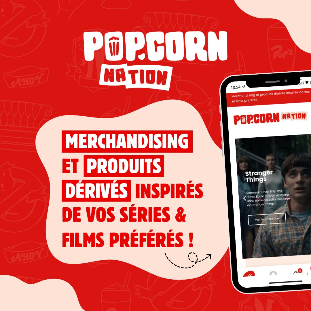 peoplecons's tweet photo. People Convention présente @pop_corn_nation 🍿

Le nouvel eshop de merchandising et produits dérivés de vos films et séries préférés ! ⭐️
Découvrez nos collections de vêtements, accessoires et objets collectors inspirés des icônes du grand et du petit écran 🎬

PopCorn Nation, c’est aussi la première plateforme française de revente d’autographes certifiés ! De Millie Bobby Brown à Ian Somerhalder, en passant par Cole Sprouse et Ed Westwick, retrouvez dès maintenant les autographes signés et datés de vos acteur.trices préférés ! Mais ce n'est pas tout, retrouvez de nombreux produits collectors que vous ne trouverez nulle part ailleurs 😍

Les pré-commandes ouvrent demain à 18H30, alors soyez prêts 🍿
C'est par ici ➡️ https://t.co/krkix2iOrU