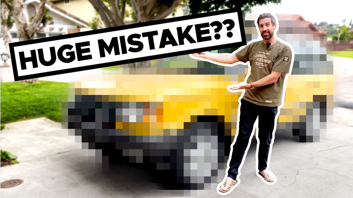Our first @CarsAndBids BUILD SERIES! My crazy friend Nick bought a broken, disastrous old Range Rover because he's insane. Check it out here: youtube.com/watch?v=y_GUQI…