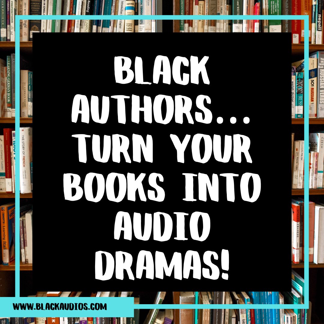 BlackAudioDramasExist (@blkaudiodramas) on Twitter photo Pssst…👀
We need more Black Audio Dramas! If you’re a Black Author who wants to dabble into other creative mediums, consider turning your book(s) into audio dramas! 
Don’t know where to start? Reach out & let’s discuss! 
DMs are open! 🥂✨
#blackaudiodramasexist
#audiodrama Pssst…👀
We need more Black Audio Dramas! If you’re a Black Author who wants to dabble into other creative mediums, consider turning your book(s) into audio dramas! 
Don’t know where to start? Reach out & let’s discuss! 
DMs are open! 🥂✨
#blackaudiodramasexist
#audiodrama