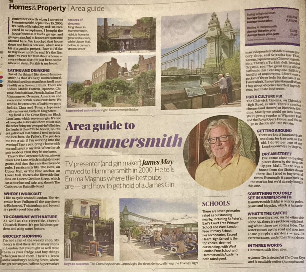 Daniel Lynch (@lynchpix) on Twitter photo This week’s <a href="/EveningStandard/">nope s</a> <a href="/ESHomesProperty/">Standard Homes & Property</a> area guide with <a href="/thegrandtour/">The Grand Tour</a>’s James May #Hammersmith #photography #pictures #press #London This week’s <a href="/EveningStandard/">nope s</a> <a href="/ESHomesProperty/">Standard Homes & Property</a> area guide with <a href="/thegrandtour/">The Grand Tour</a>’s James May #Hammersmith #photography #pictures #press #London