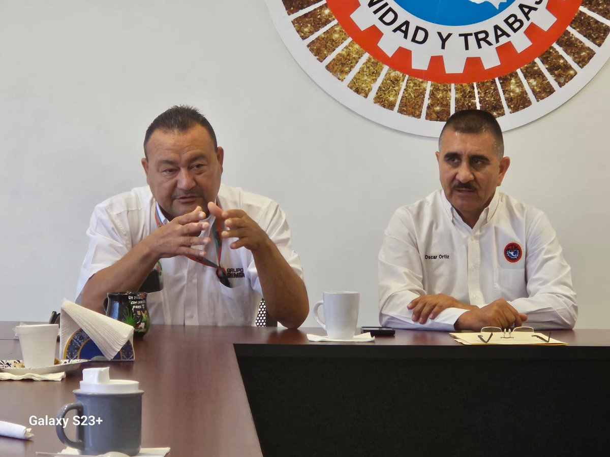 El día de hoy,  se llevó a cabo la reunión mensual en las oficinas del comité municipal  #CTM 
Encabezado por el secretario general <a href="/OscarOrtizCTMS/">Oscar Ortíz</a>