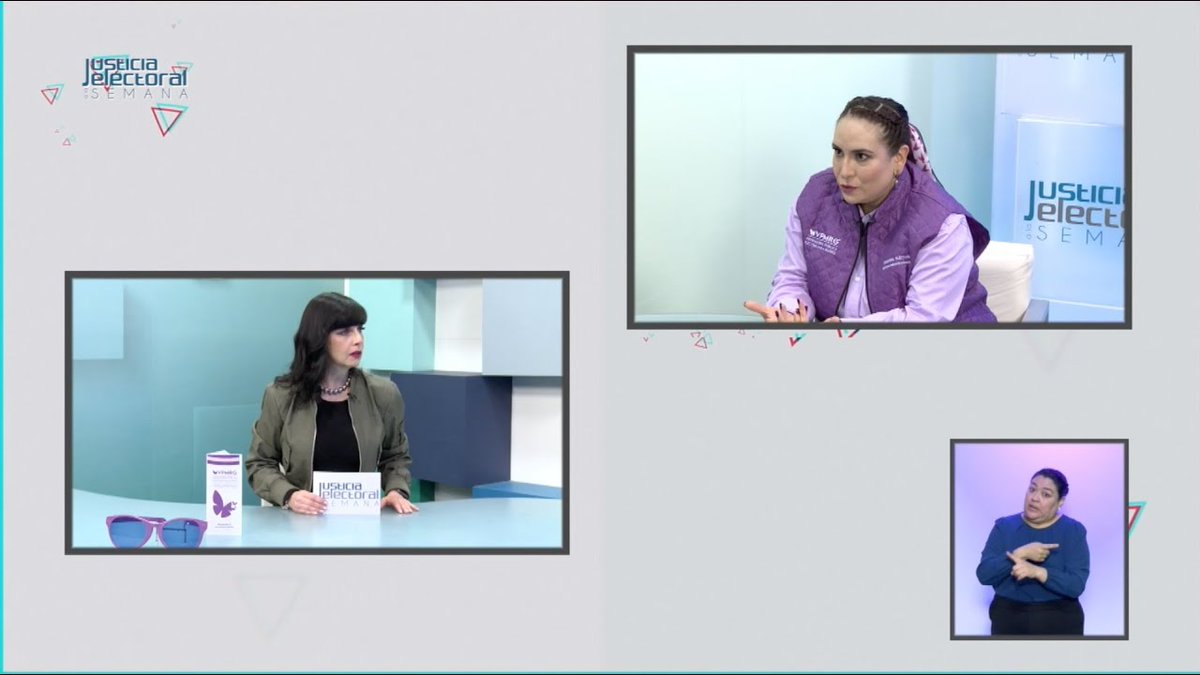 TEPJF_informa's tweet photo. 📺Te invitamos a ver #JusticiaElectoralALS.
⚖️Conversamos sobre la Defensoría Pública Electoral para mujeres del #TEPJF.
💬 @CarmenCarreonC (titular de la Defensoría Pública Electoral Especializada en la Atención de Asuntos de Violencia Política en Razón de Género).
▶️En YouTube: https://t.co/HsV1kKHkt9