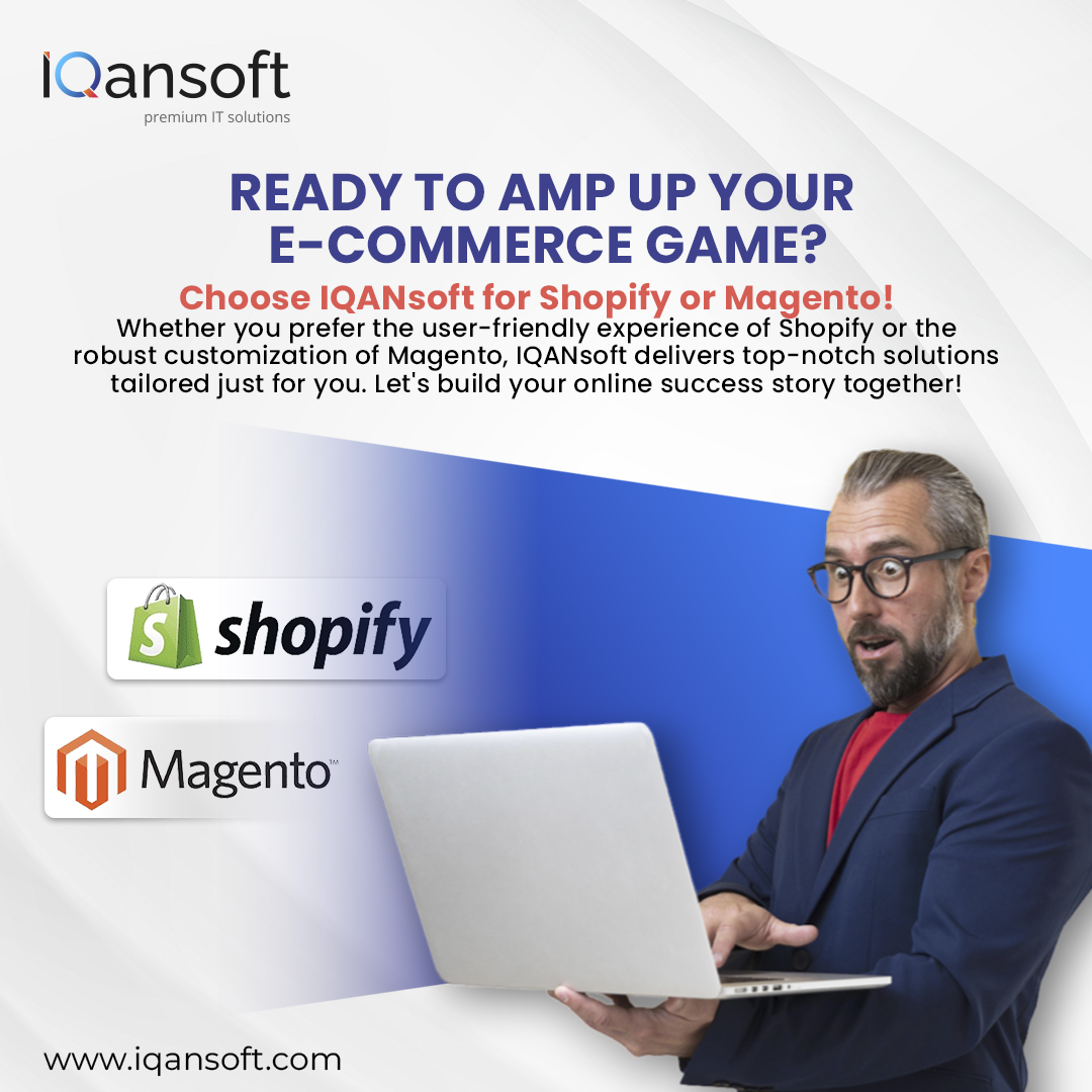 iqansoft's tweet photo. Transform your e-commerce vision with IQANsoft! Whether you're all about user-friendly Shopify or crave the customization of Magento, we've got you covered. Let's elevate your online presence!

#EcommerceExcellence #Shopify #Magento #IQANsoft #OnlineSuccess https://t.co/OmHD9Yt4Df